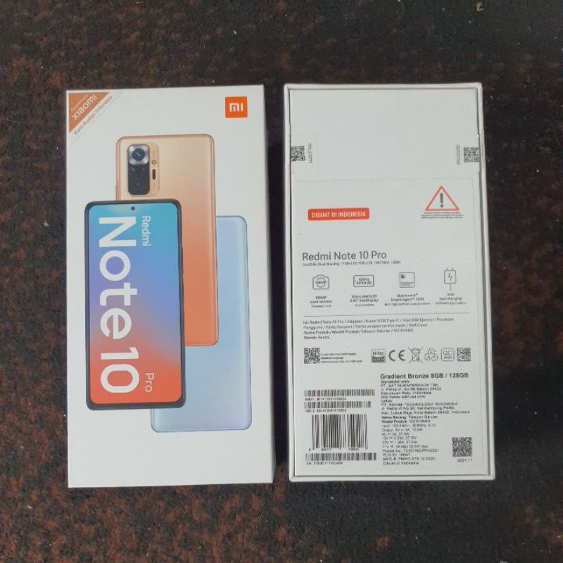 DUS BOOK KARDUS BOX XIAOMI REDMI NOTE 10 PRO ORIGINAL COPOTAN