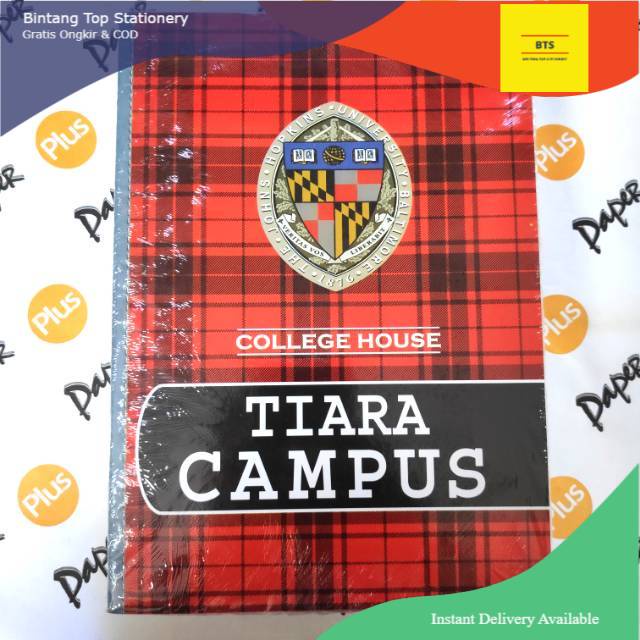 

[BTS] Buku Tulis TIARA CAMPUS 50 Lembar / Buku Besar(10 buku)