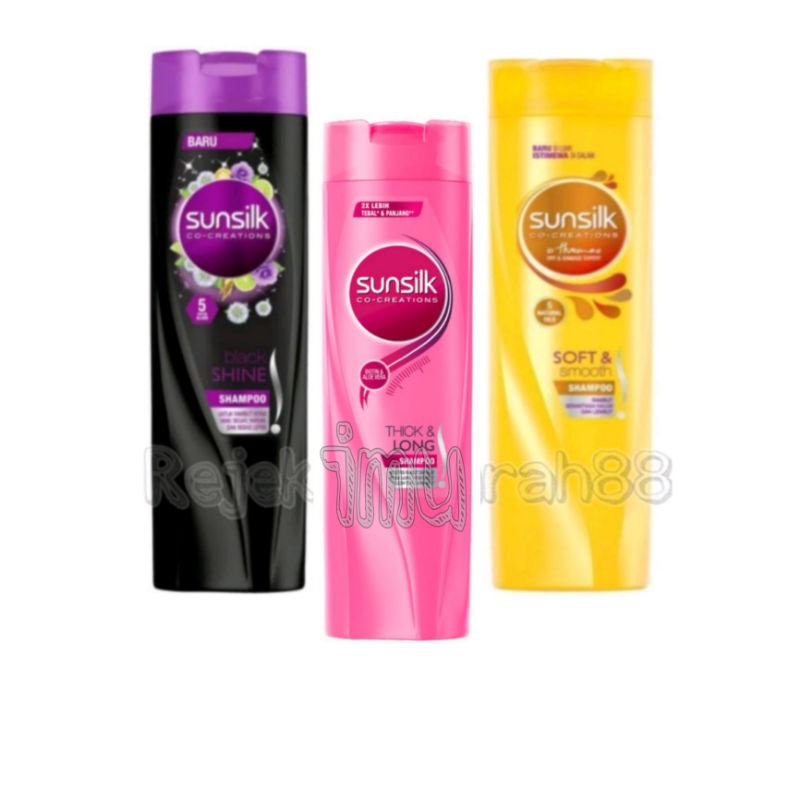 Sunsilk Shampoo Soft smooth/Black Shine/Hijab 300/160ML