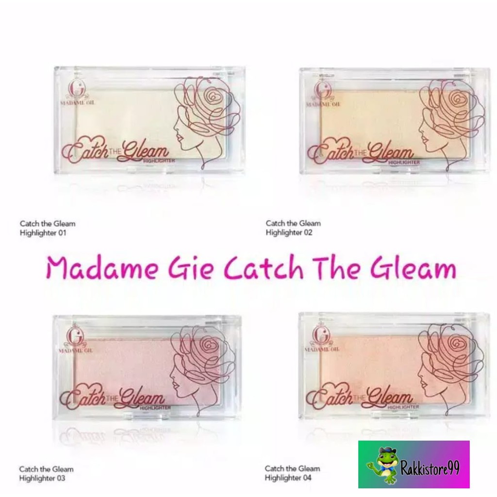 ❣️Rakkistore99❣️Madame Gie Catch The Gleam Highlighter / Catch The Shadow Contour (100% Original)