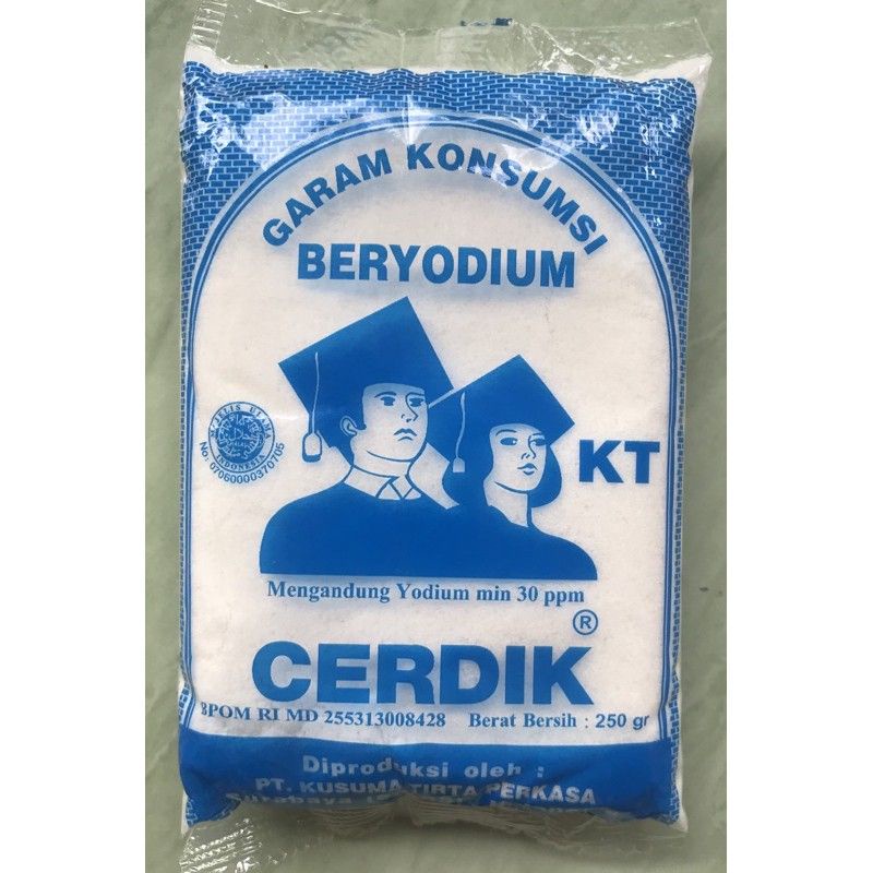 

Garam beryodium cerdik 250 gr 5 pcs (baca deskripsi)