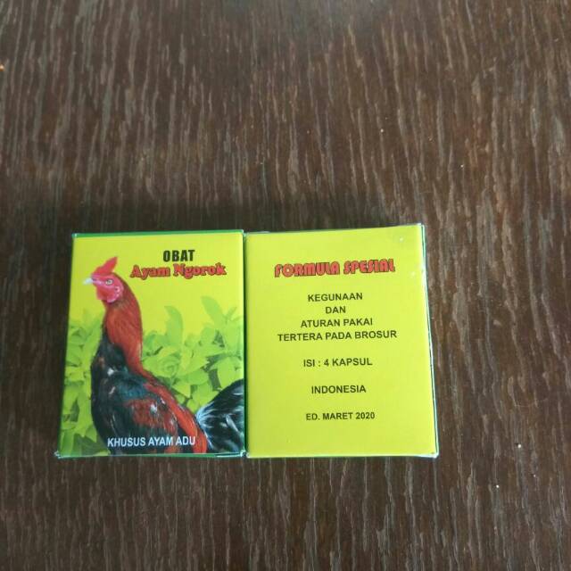 Formula Ngorok Ayam Cap Jago / Obat Ngorok Ayam / Obat Crd