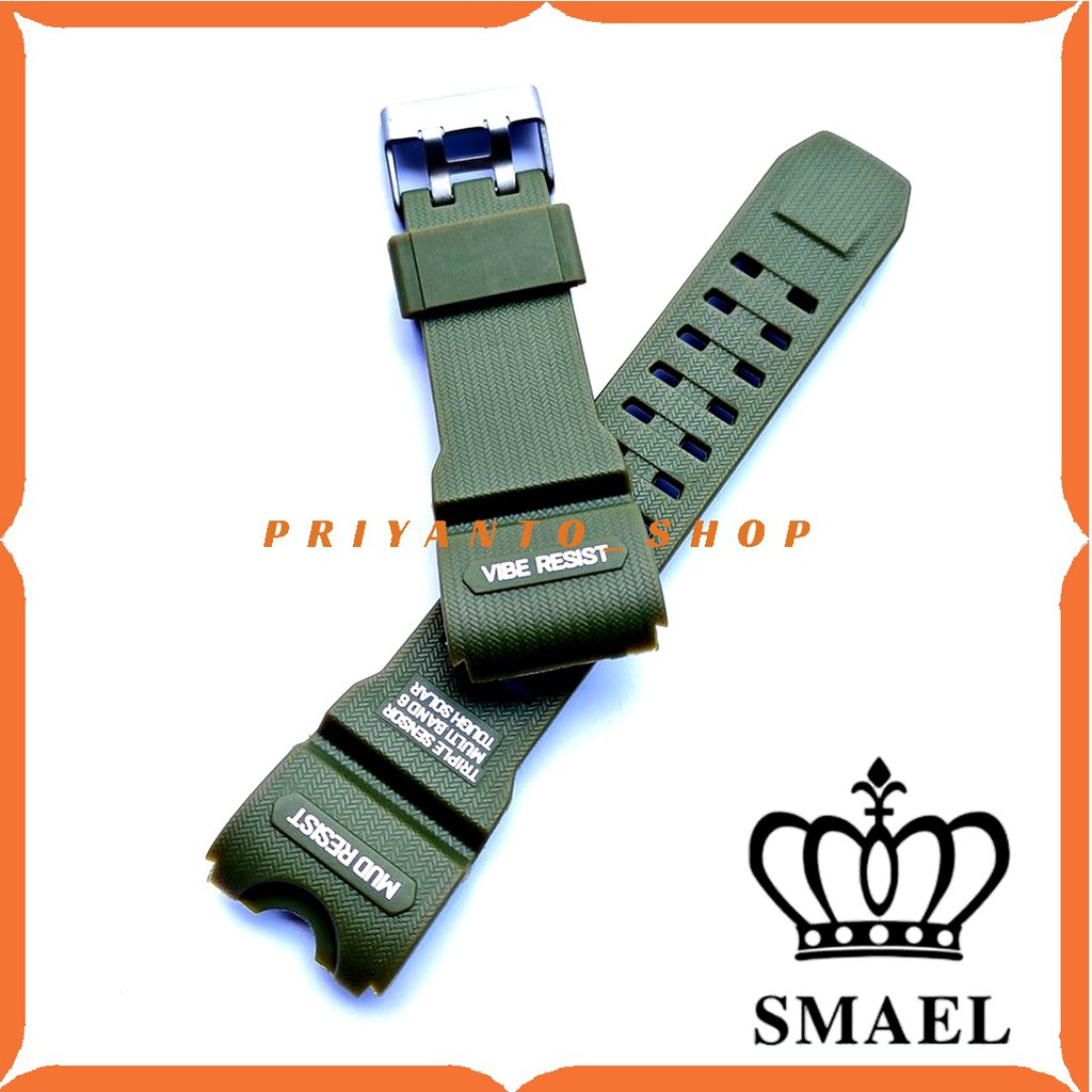 Strap Tali jam tangan Smael 1545 SMAEL 1545 Original Oem Rubber