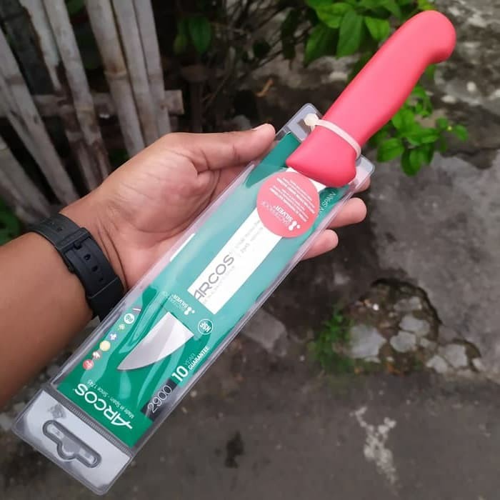 Pisau Sembelih 15 cm ARCOS Butcher Knife 294522 RED Original Spanyol