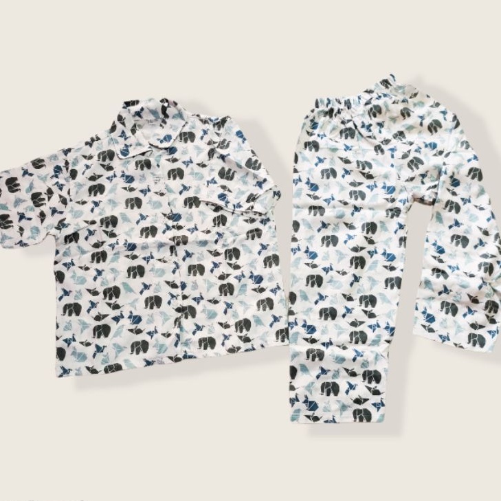 piyama rayon anak piyama anak set rayon anak baju tidur anak