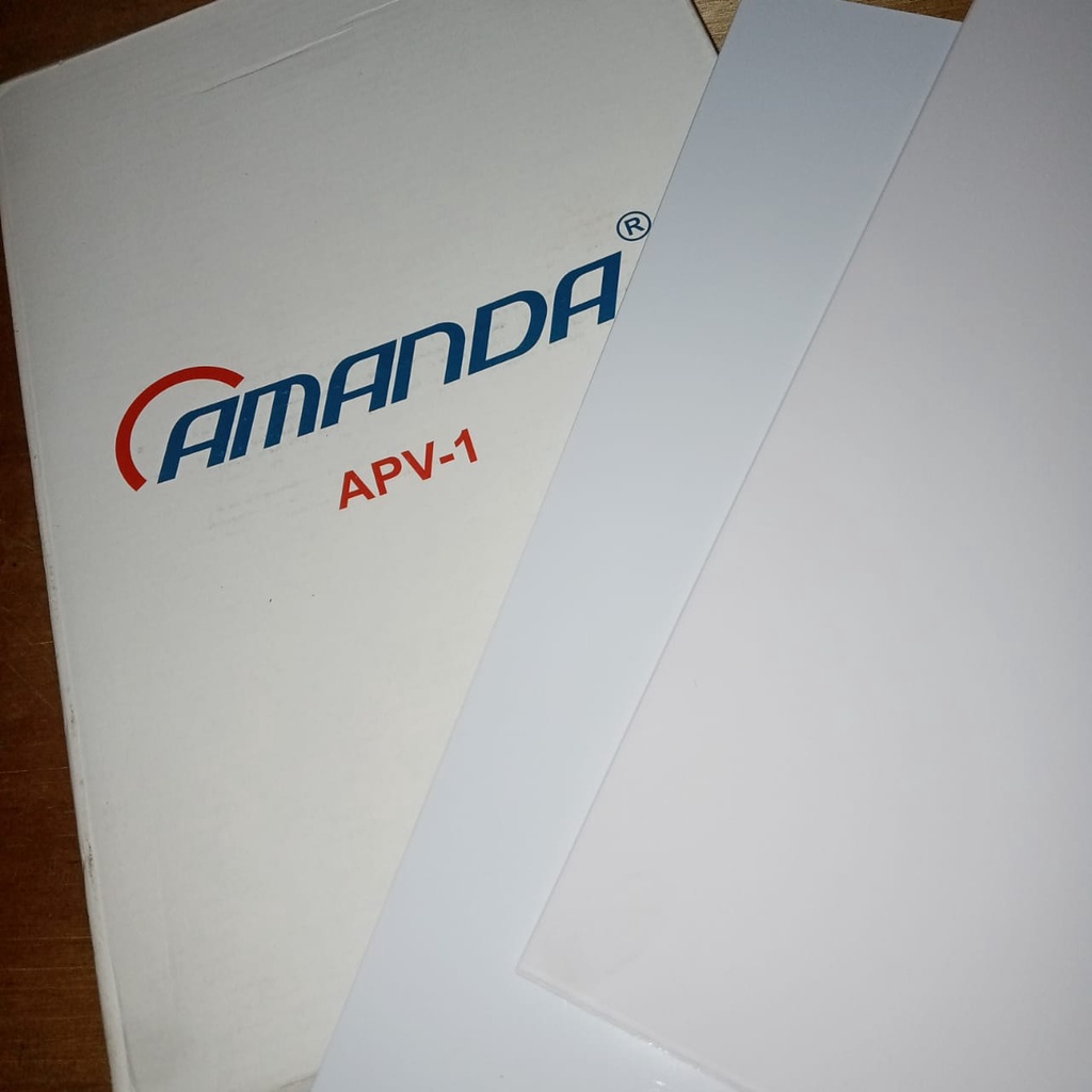 

Bahan ID Card - PVC ID CARD Instant merk AMANDA 5 Sheets (50 Kartu 2 sisi) bukan blueprint atau coral