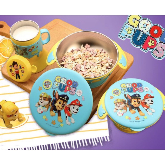 ORIGINAL PAW PATROL baby dinnerset stainless 4pcs PB0208