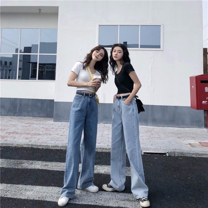 celana jeans korean celana panjang wanita celana Shopee 