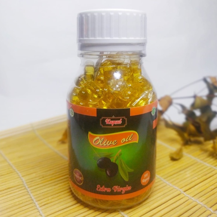 Kapsul Olive Oil Extra Virgin isi 200 Kapsul