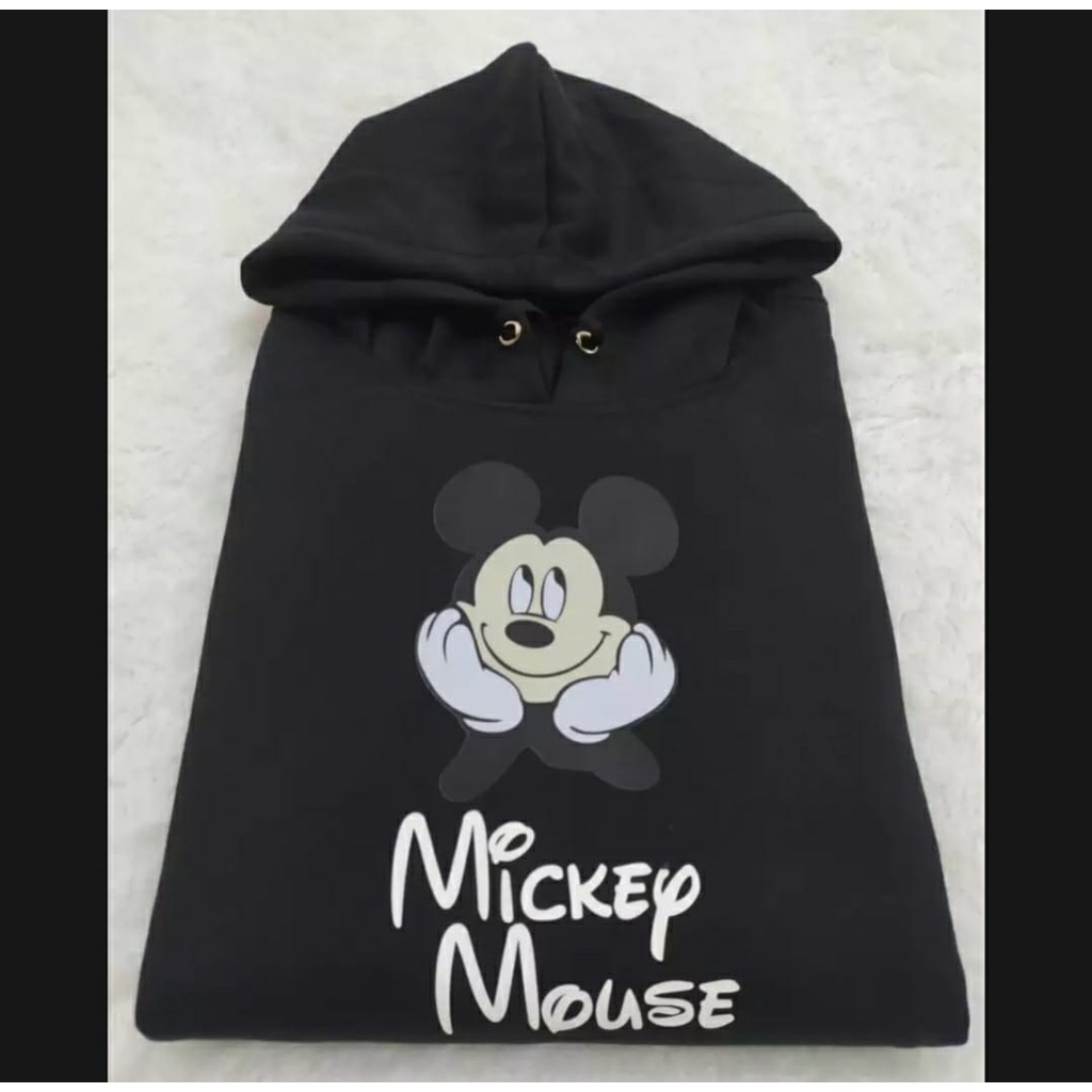 HOODIE MICKY MINNIE MOUSE / HOODIE WANITA TEBAL