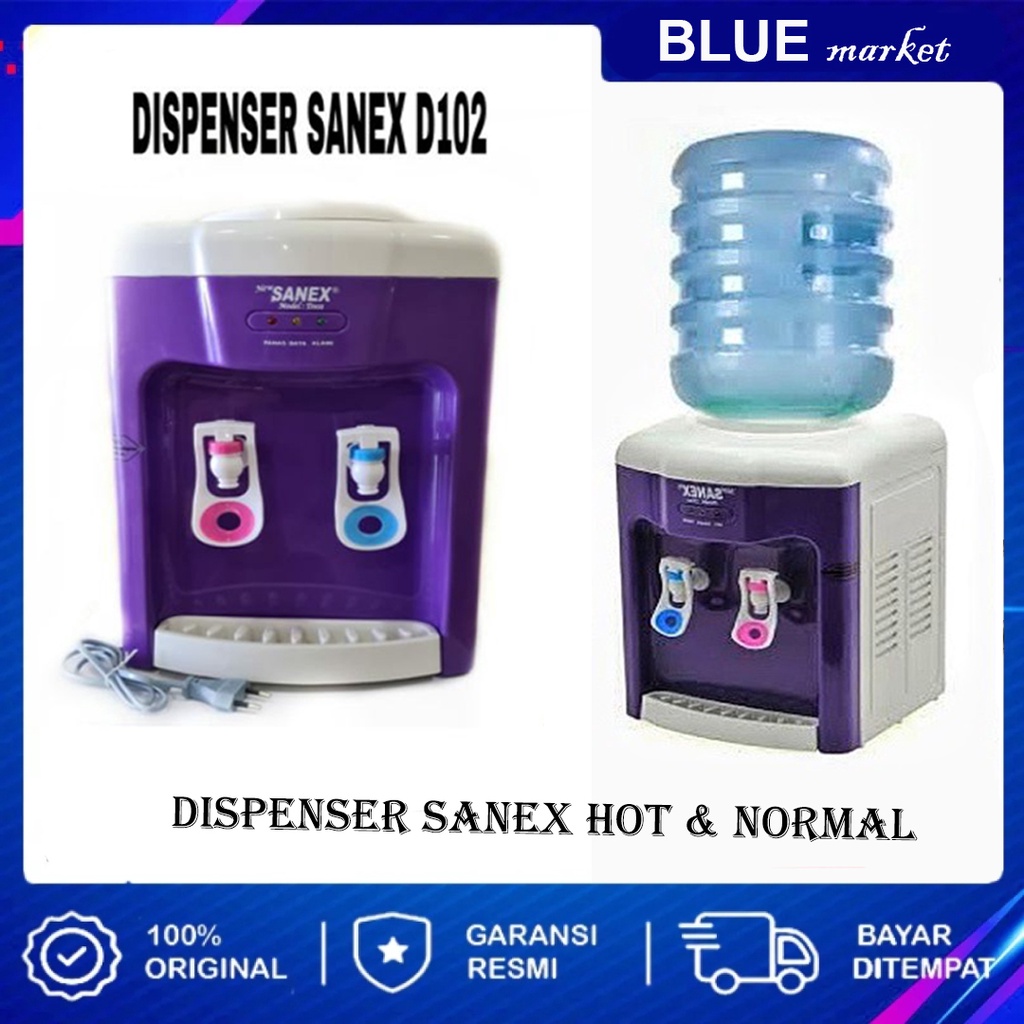 SANEX DISPENSER D102 / D-102 / D 102 (NORMAL AND HOT) GARANSI RESMI