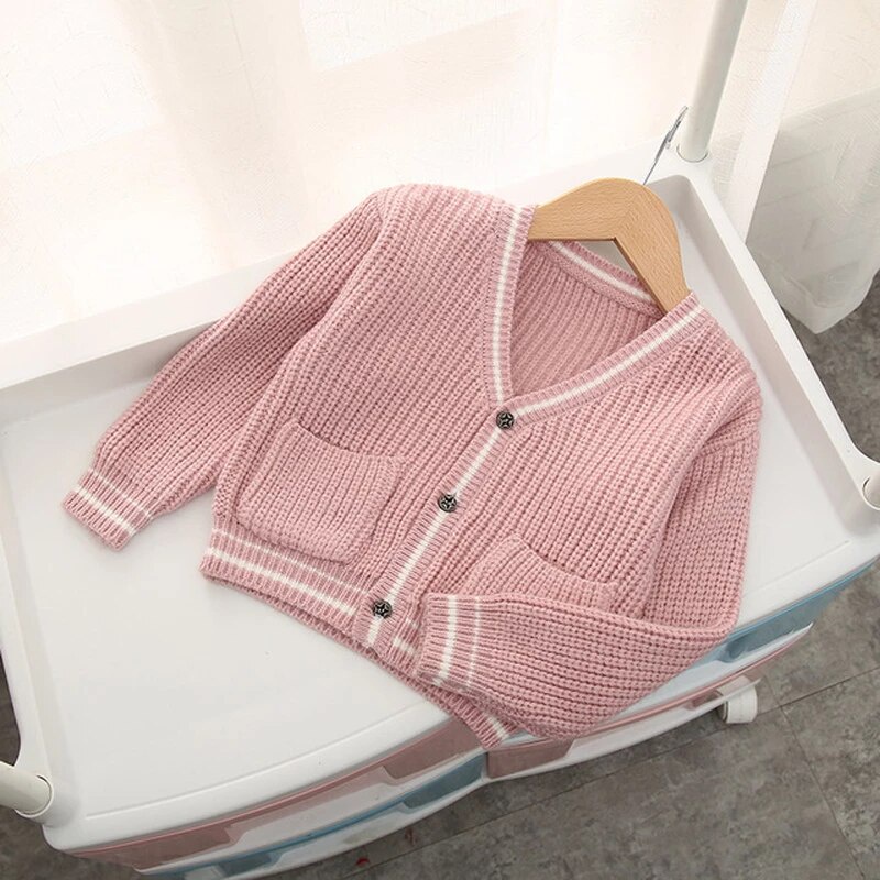 Cardigan Anak Perempuan rajut halus premium MALIQA Kids Cardy