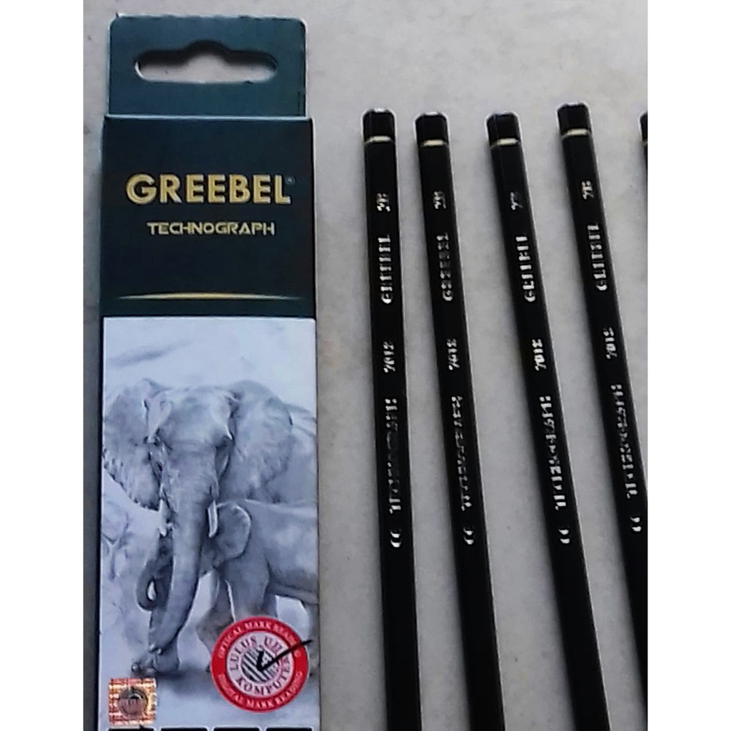 

PENSIL2B MERK GREBEL 1 PACK ISI 12