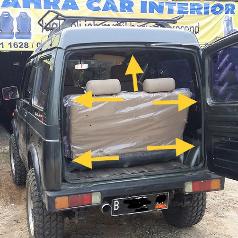 Karet Pintu Belakang Suzuki Katana Jimny