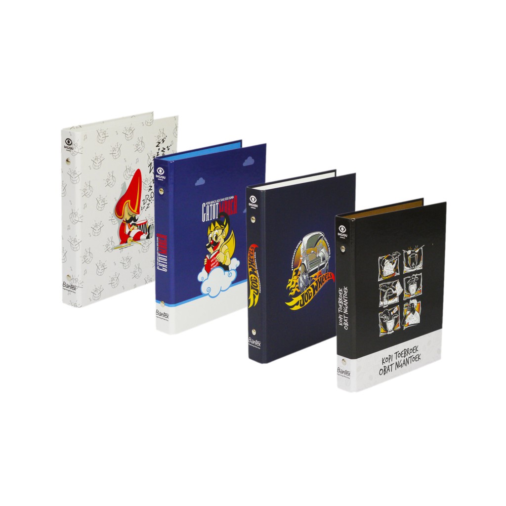 

[BMS Bekasi] Bantex Binder Kuliah / Multi Ring Binder DAGADU Series Ukuran A5 - 1329