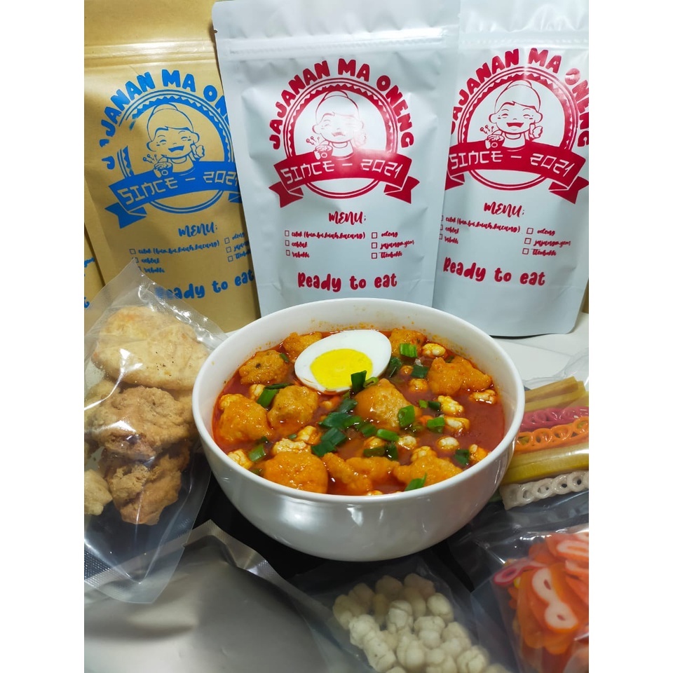 

seblak instan bumbu merah termurah