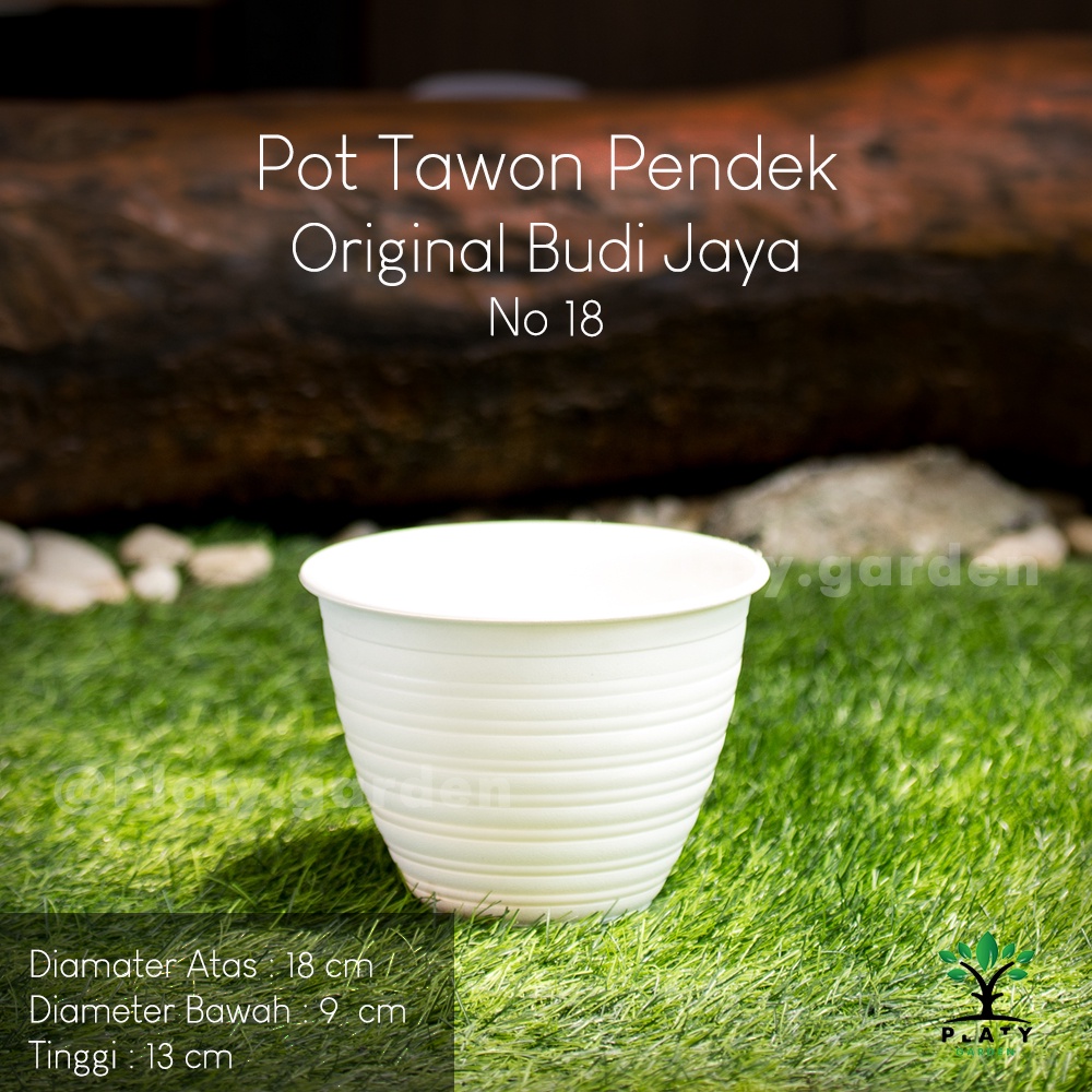 Pot Tawon Original Budi Jaya ukuran. 10, 12, 15, 18 | Pot Bunga