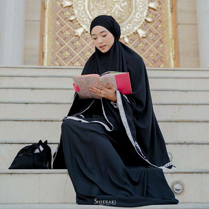 MUKENA THIRAYA Shieraki /Mukena Polos Lebaran