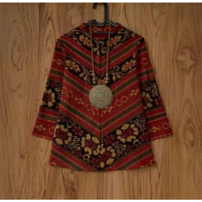 BLAZER KAIN TENUN IKAT ASLI