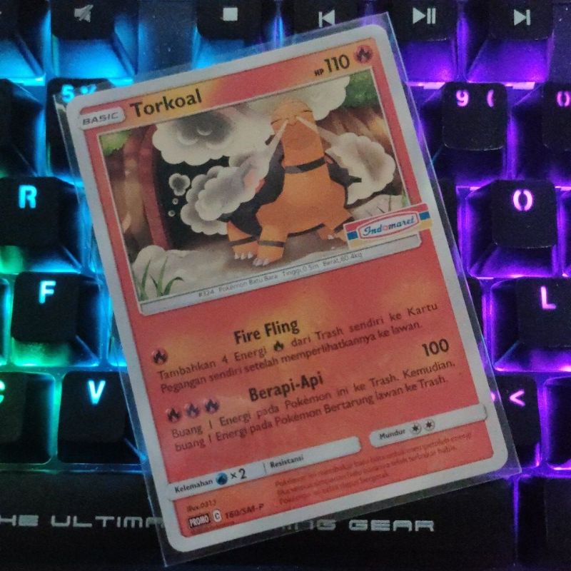 Torkoal Promo Indomaret - Pokemon TCG Indonesia