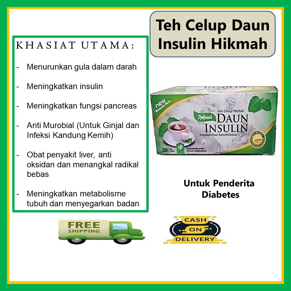 

Teh Celup Daun Insulin Hikmah