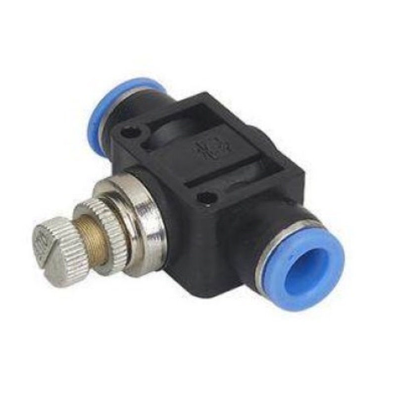 Pneumatic Fitting Flow Speed Control 8mm