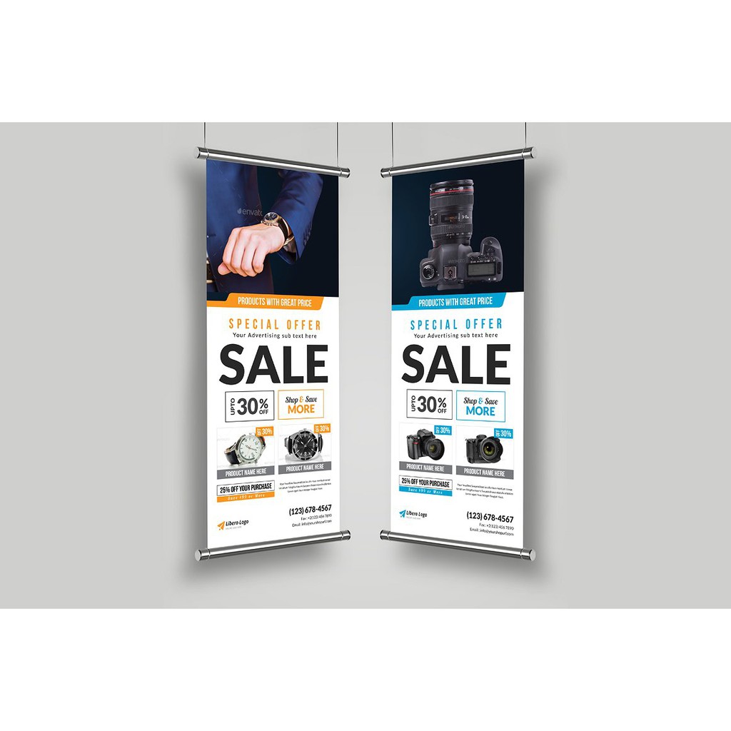 Corporate Roll Up Banner Pack - Photoshop