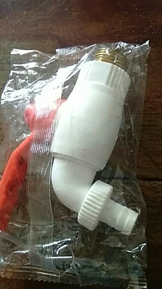 Kran Pvc Jumbo 3/4 Kran Taman Plastik Besar 3/4 Dim Kran Tembok Murah