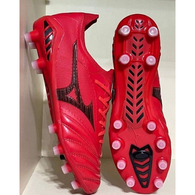 Sepatu Bola Mizuno Morelia Neo 3 Beta Red Black