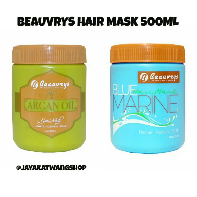 BEAUVRYS Hair Mask 500 ML / Masker Rambut