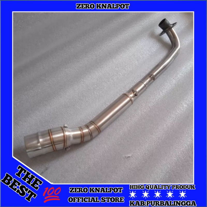 Pipa leher knalpot Supra X 125 Inlet 50 mm