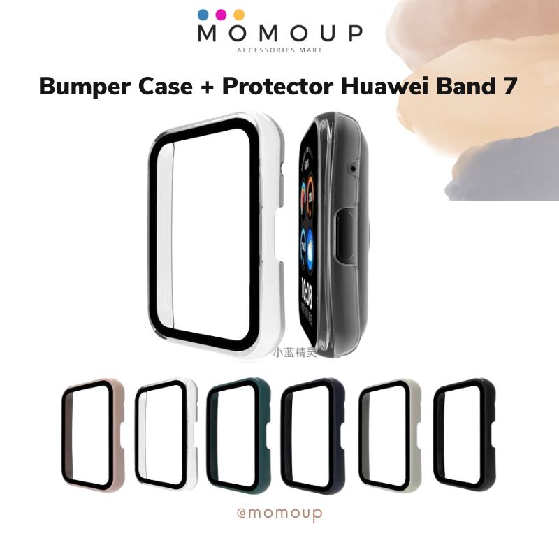 Bumper Case Huawei Band 7 Bumper Case Screen Protector Huawei Band 7 Casing Colors