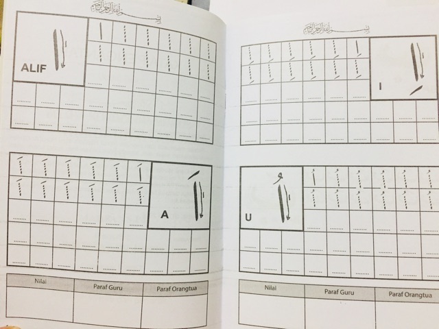 Buku Belajar TK/PAUD (Membaca,Menulis,Berhitung)