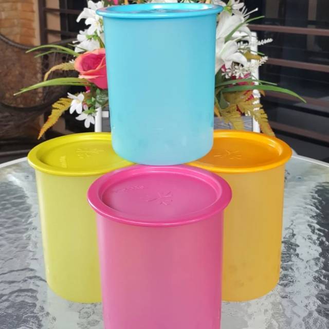 Toples Tupperware Polkadot Belajar Mengisi