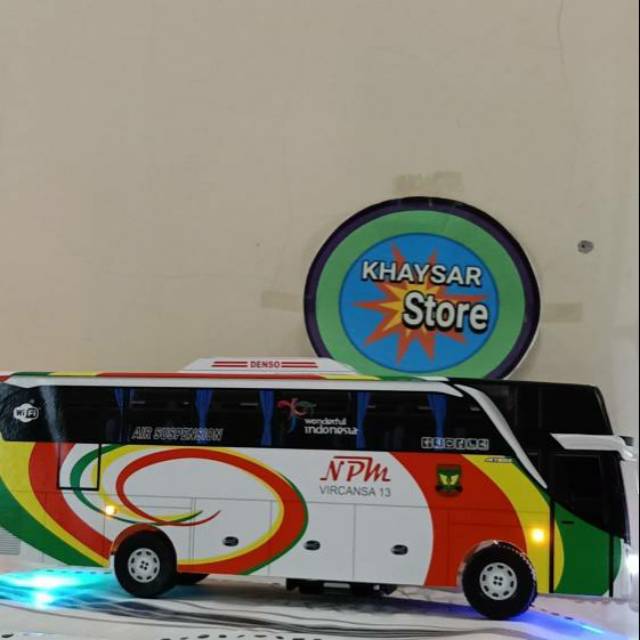 Miniatur Bus bis shd plus lampu NPM