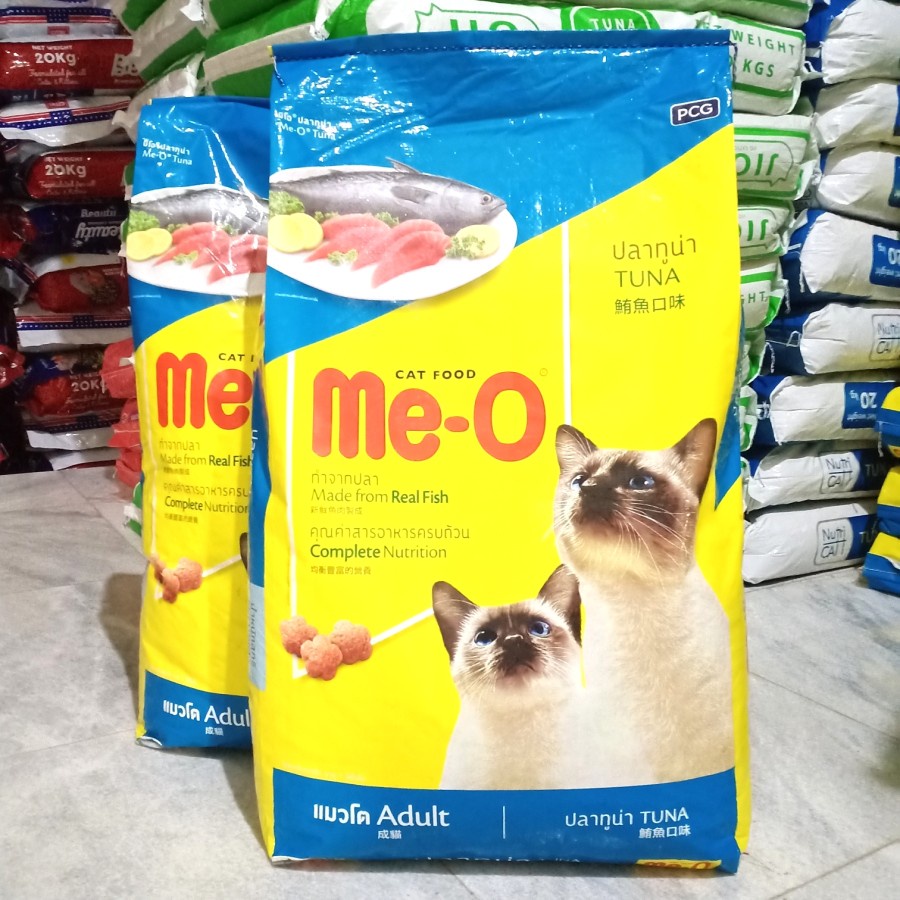 Meo Tuna 20kg 20 kg Makanan Kucing Me-O Dry Adult Cat Food Pakan Murah