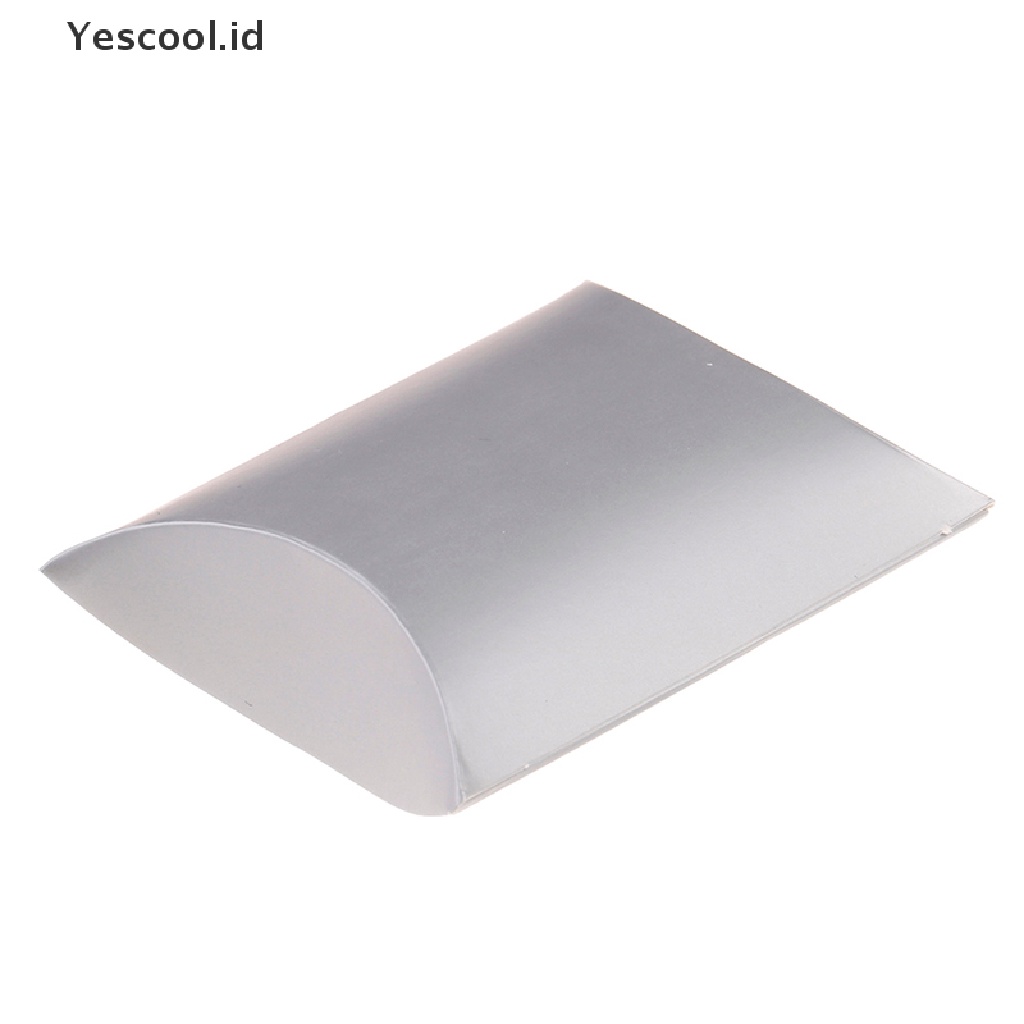 【Yescool】 50pcs craft paper bags pillow box gift cake bread candy wedding party favor bag .