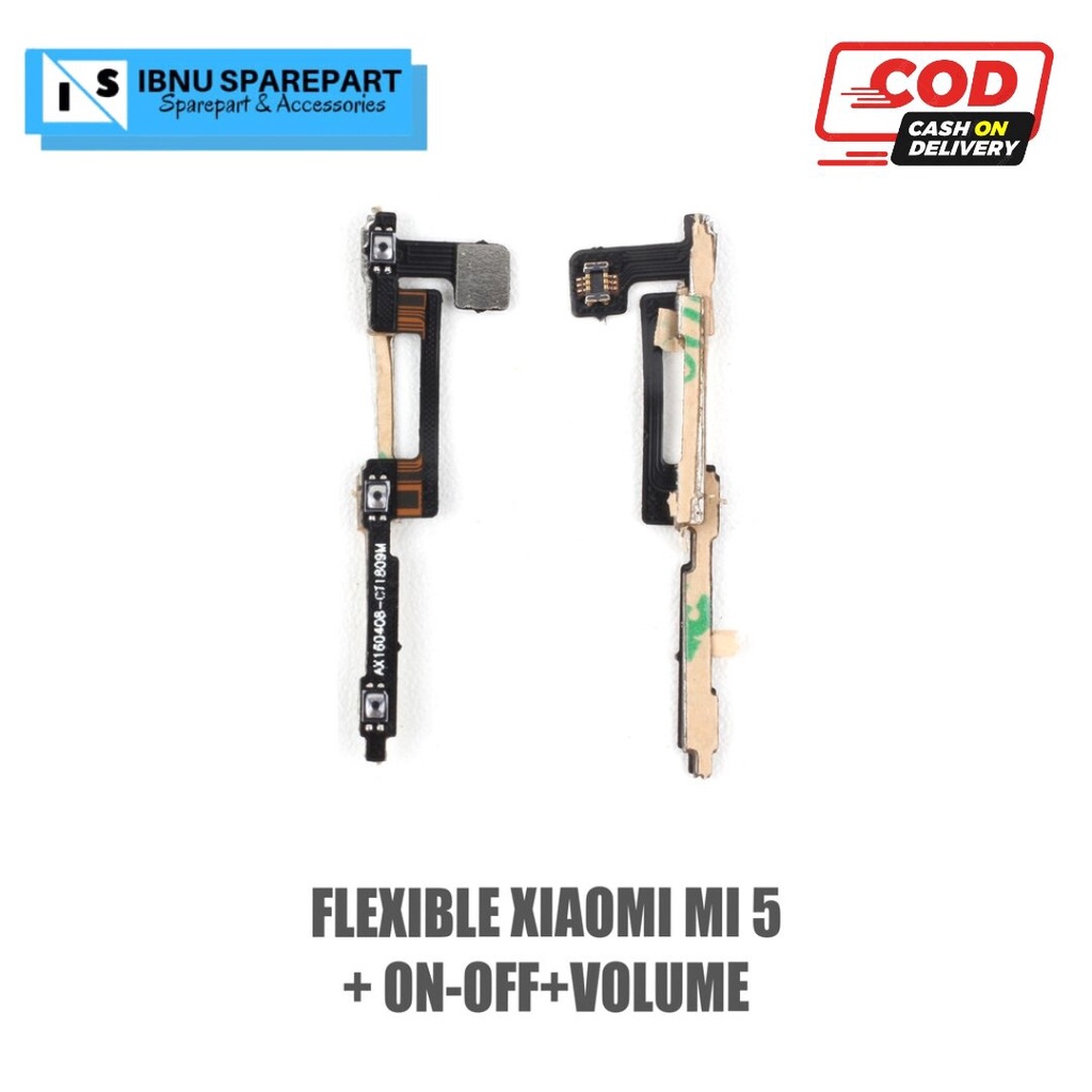 FLEXIBLE FLEKSIBEL FLEXIBEL ON OFF XIAOMI MI 5 ORIGINAL