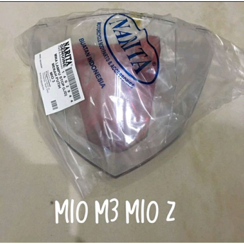 MIKA KACA LAMPU BELAKANG MIO M3 MIO Z MERAH PUTIH
