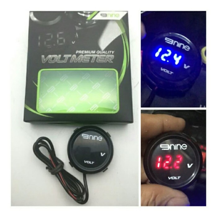 voltmeter alat pengukur aki motor VARIO BEAT NMAX XMAX AEROX NINJA