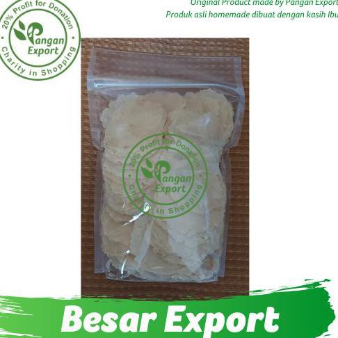 

Emping Melinjo Besar Super Tipis Kualitas Ekspor 0.5Kg Kualitas Export