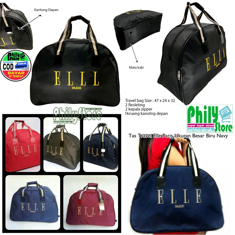 Tas elle / tas pakaian / tas pulang kampung / TRAVEL BAG TAS MUDIK BIG SIZE