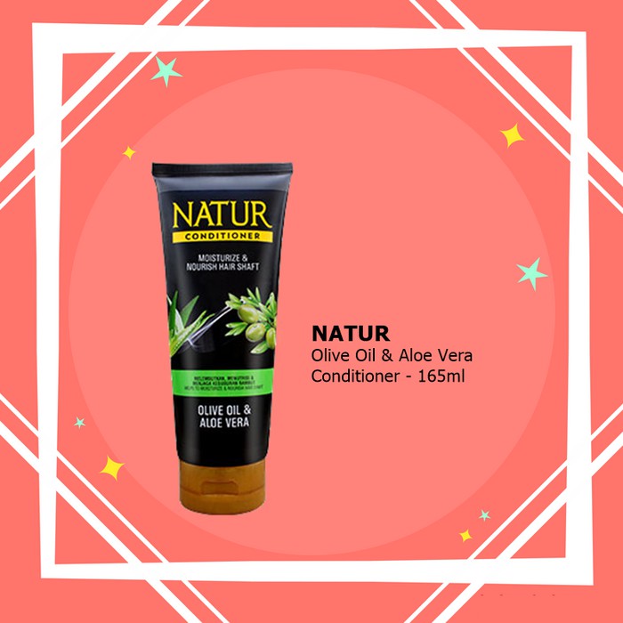 ★ BB ★NATUR Hair Conditioner 165mL / Gingseng / Olive Oil / Moringa