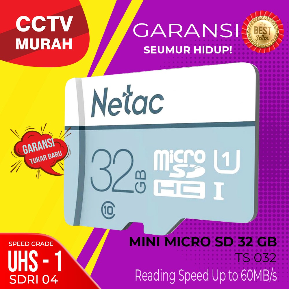 Micro SD NETAC 32 GB Class 10