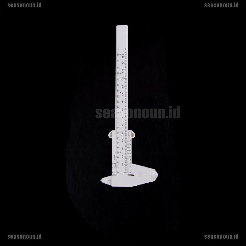 【sea】6 Inch 150mm Plastic Ruler Sliding Gauge Vernier Caliper Jewelry Measuring tool