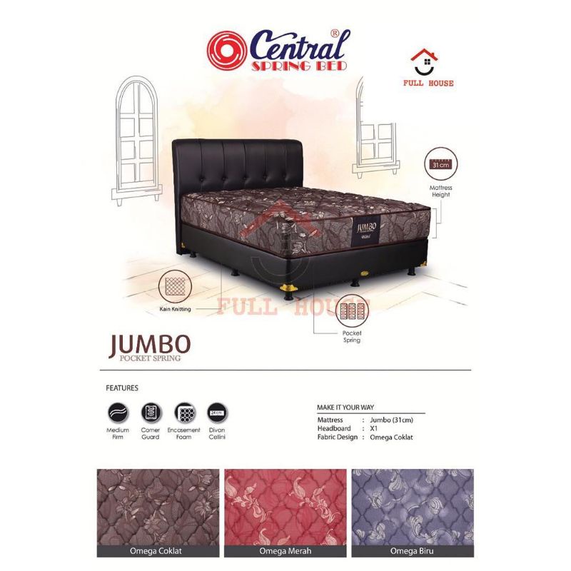 SPRINGBED CENTRAL 160X200