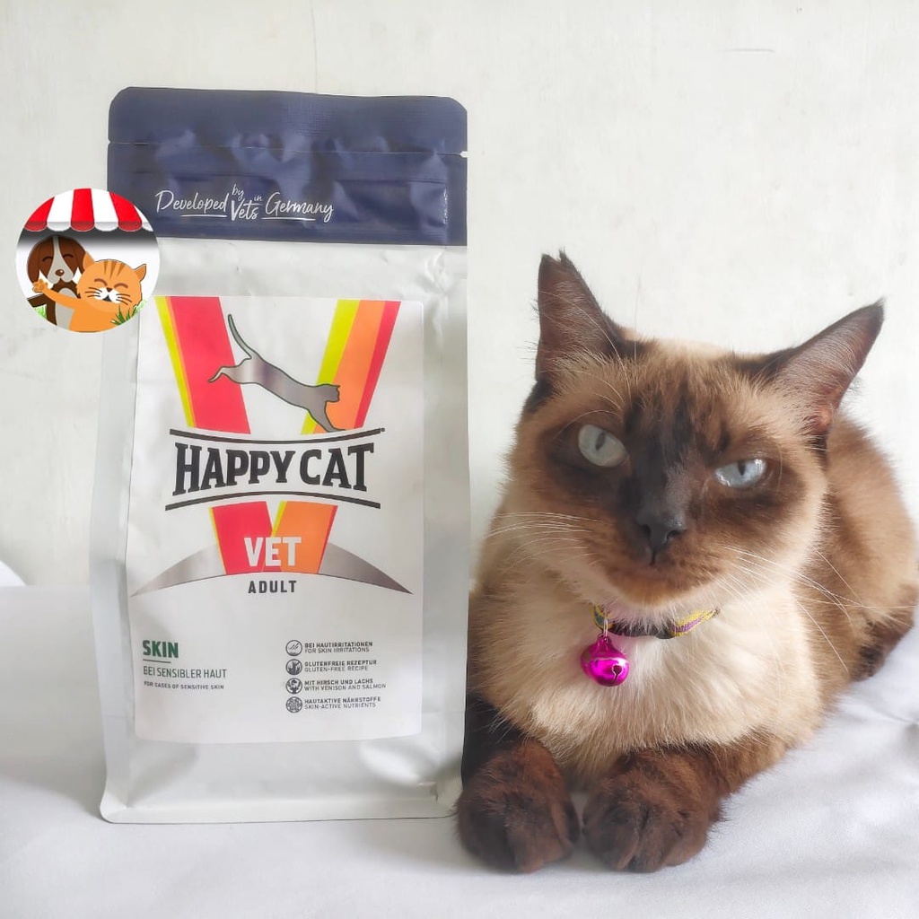 Happy Cat Vet Skin 300gr - Makanan Kucing Khusus Masalah Kulit
