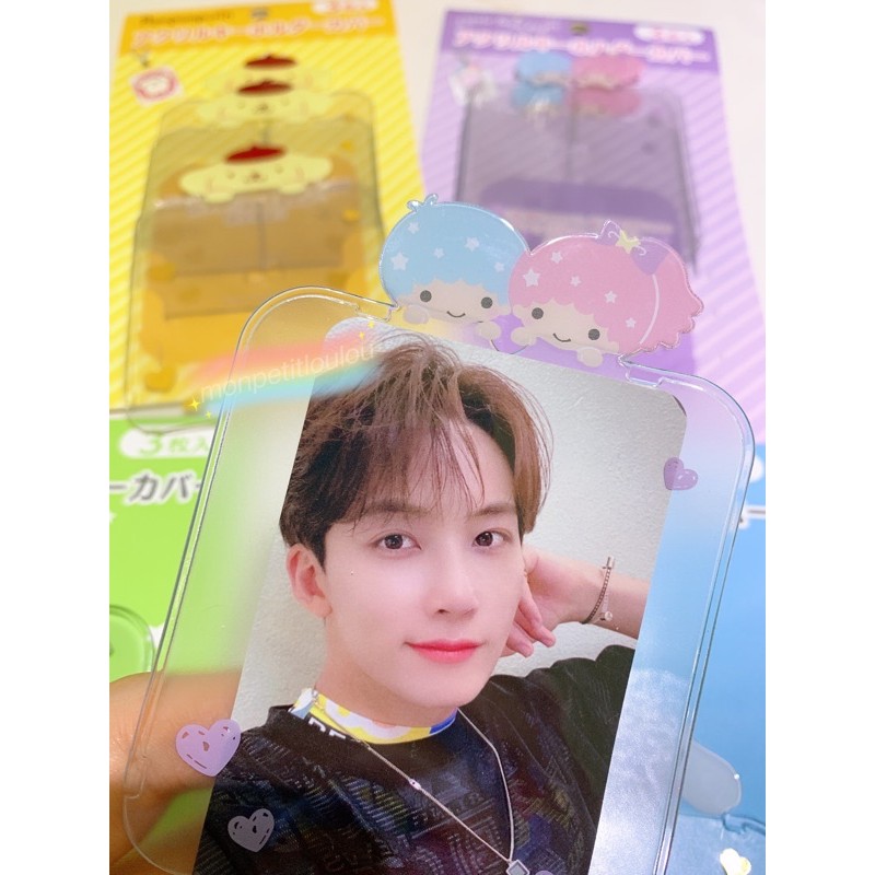 Sanrio PC TC Acrylic Sleeve Kpop Photocard Cinnamoroll Melody Pompompurin (Idol Goods Card Holder)