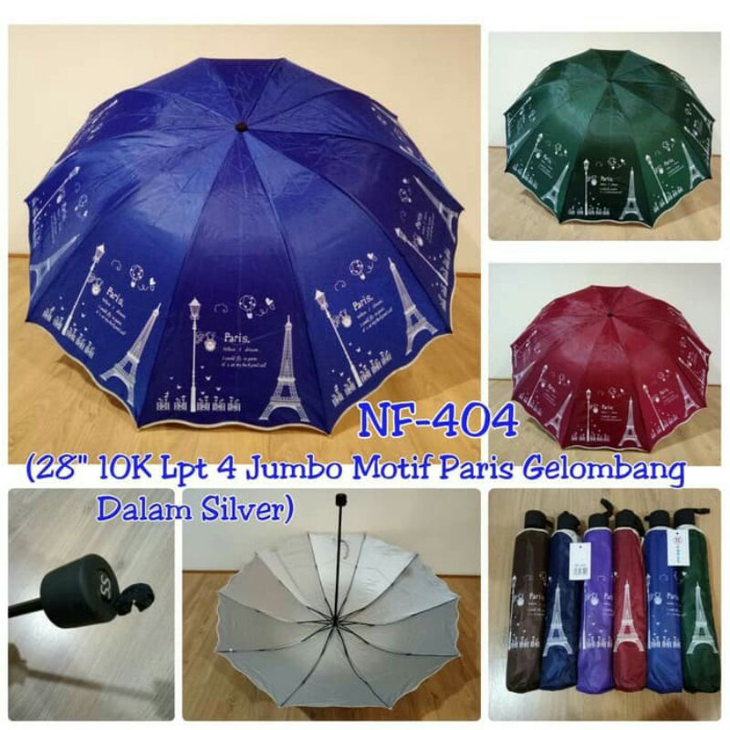 Payung Lipat 3 Jumbo Besar NAGOYA NF404