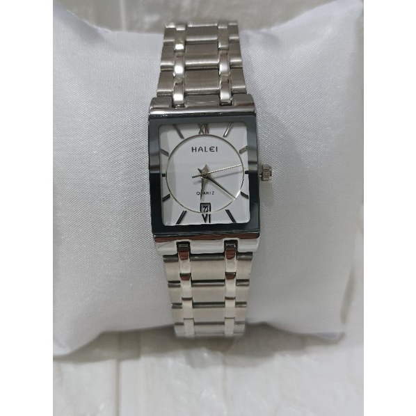 HALEI 564-L/JAM TANGAN WANITA RANTAI STAINLESS STELL WATER RESISTAINT